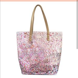 Packed Party Multicolor Glitter Tote Bag